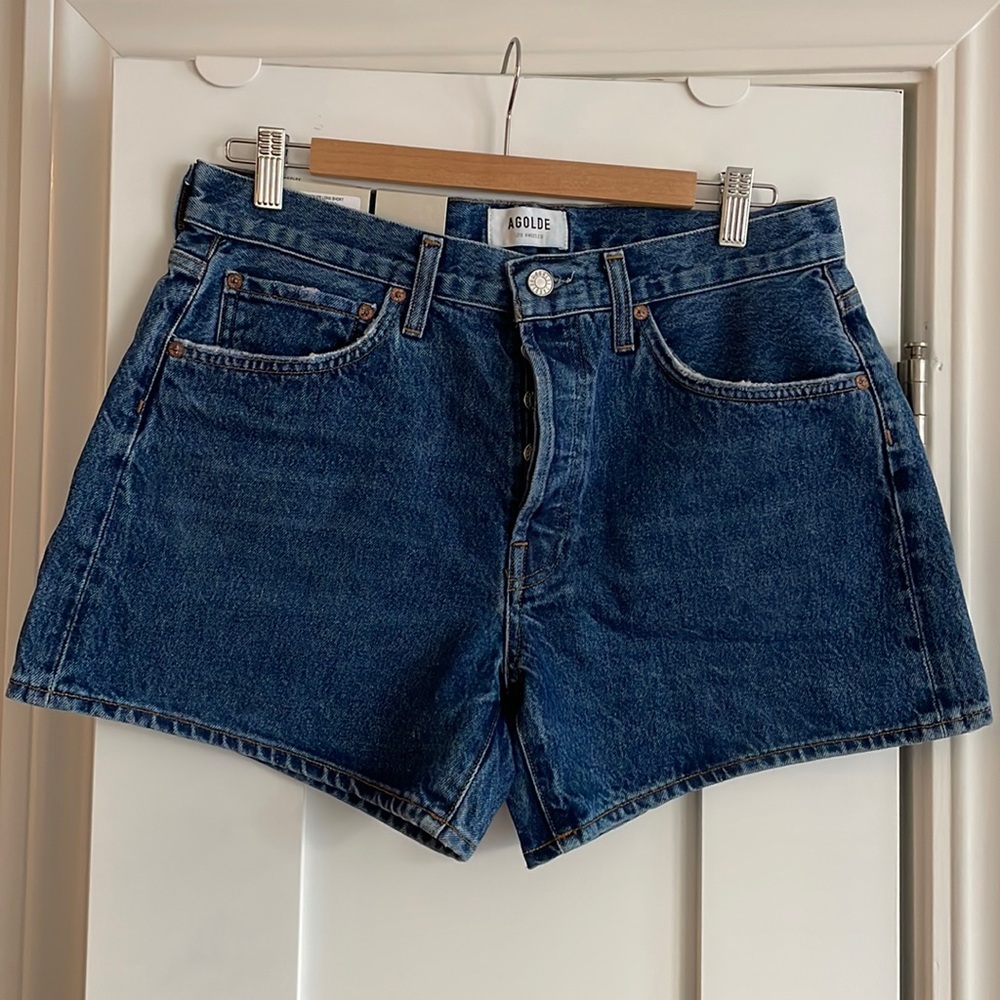 NWT Agolde Parker Long Shorts